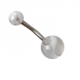 piercing ombligo de plastico, GO60-32