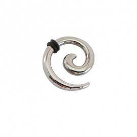 élargisseur d'oreille acier spirale, 2,5mm.GX46-1