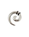 Dilatador oreja tipo espiral, 4mm, acero quirúrgico 