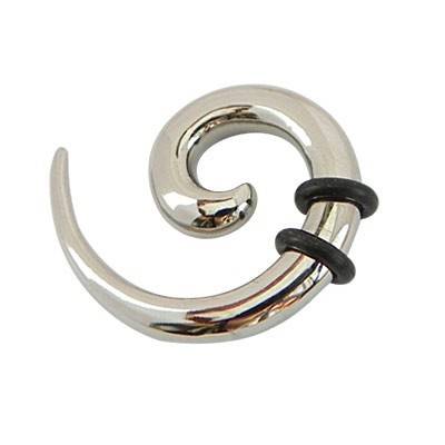 Dilatador oreja tipo espiral, 5mm, acero quirúrgico 