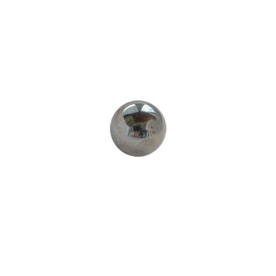 Bola suelta, barra con grosor 1,6mm, 5mm de diámetro, piercing pezón