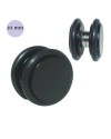 Faux écarteur magnétique, acrylique noir, 10mm, GM1-03