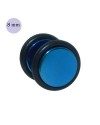 Faux écarteur, acier anodisé bleu, 8mm, GX11-38