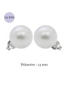 Imitations perles en argent 14mm, ORE3-5